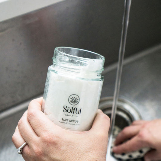 Solful Organics Soft Scrub - gentle cleansing paste